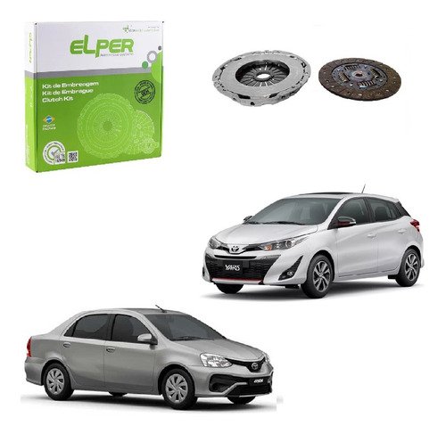 Kit Embreagem Etios 2016-2019