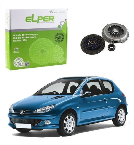 Kit Embreagem Peugeot 206 2001-2006